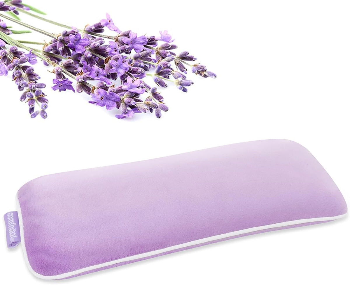 Lavender Weighted Eye Pillow for Yoga Relaxation FSA Eligible HSA