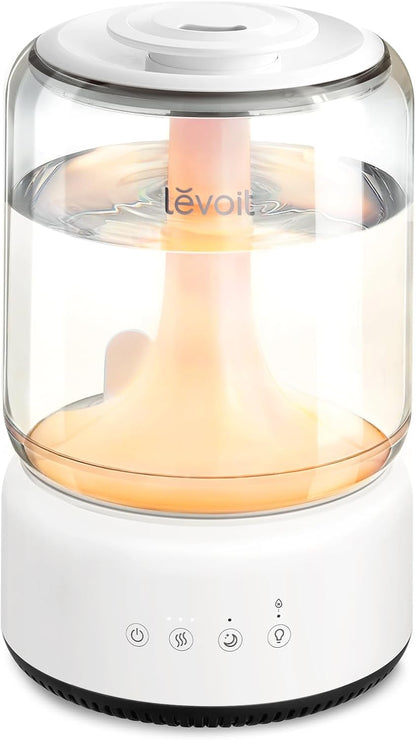 Levoit Humidifiers for Bedroom, Smart Warm and Cool Mist, Symptom Relief