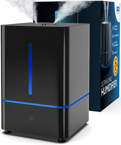 Everlasting Comfort 2.5L Kids Humidifiers for Bedroom - Easy to Clean 24HR Runtime No-Filter Quiet Kids & Baby Humidifier for Nursery, Home, Plants, Allergies, Dry Skin, Congestion, Indoor