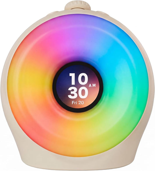 Sunrise Alarm Clock with 3 Unique Wake Up Modes for Every Sleeper, Sound Machine Night Light with 10 Natural White Noise Sounds and 8 Dimmable Ambient Mood Lighting for Bedrooms, Adults, Kids