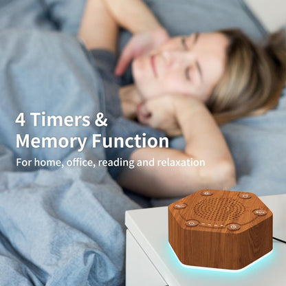 High Fidelity White Noise Sound Machines with 30 Unique Non-Looping Soothing Sounds 12 Colors Night Light 4 Timers 10-Level Brightness 32-Level Volume and Memory Function