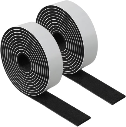 Felt Strips with Adhesive Backing Heavy Duty Cuttable Felt Tape Roll Furniture Pads for Chair Legs - Protecting Hardwood Floors, Chair Wall Protector (Black, 80 x 0.5 x 0.14 Inch)