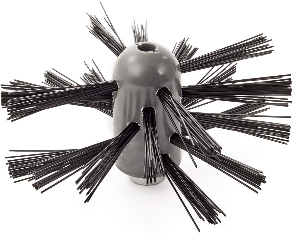Dryer Vent Duct Cleaning Kit - Gardus RLE202 LintEater Rotary Dryer Vent Cleaner Kit, Removes Lint, Dryer Vent Cleaning System Extends Up to 12’ with 4 Flexible 3' Rods, Air Duct Cleaning Tools
