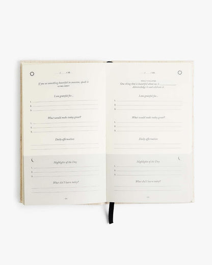 Intelligent Change The Five Minute Journal - Original Daily Gratitude Journal for Women & Men - Mindfulness, Happiness & Daily Reflection - Undated Planner - Affirmation Journal - Gifts for Women