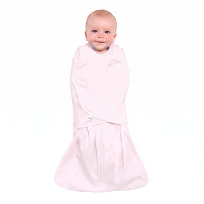 HALO 100% Cotton Sleepsack Swaddle, 3-Way Adjustable Wearable Blanket, TOG 1.5, Birds, Newborn, 0-3 Months - Colors A