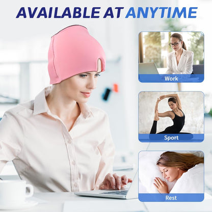 Migraine Relief Cap, Soothing Headache Ice Face Mask Products