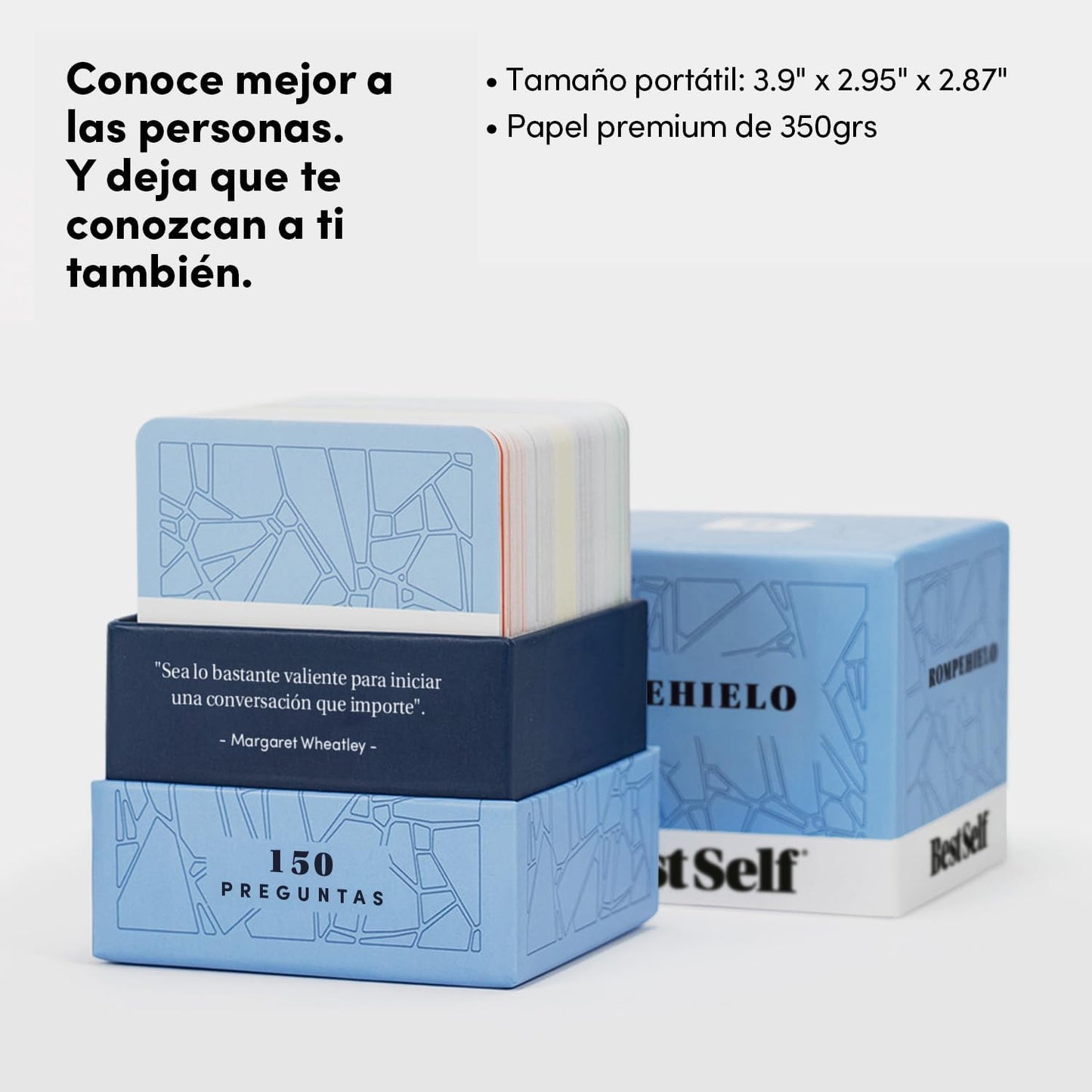 BestSelf Icebreaker Deck | Break barriers at parties, team building & social events — fun for friends, coworkers, dates & families.