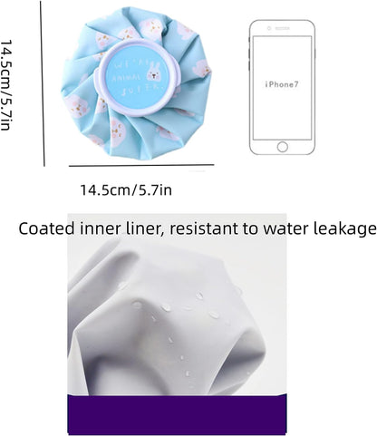 Hot and Cold Reusable Ice Bag for Sport Injuries Ice Pack for Injuries, Hot & Cold Therapy, Teeth Pain Cold Pack, Headaches Cold Ice Bag Hot Cold Therapy for Head Shoulder Back Knee 2PCS