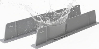 1 Pack Sink Splash Guard for Faucet, Kitchen Water Guard, Gray