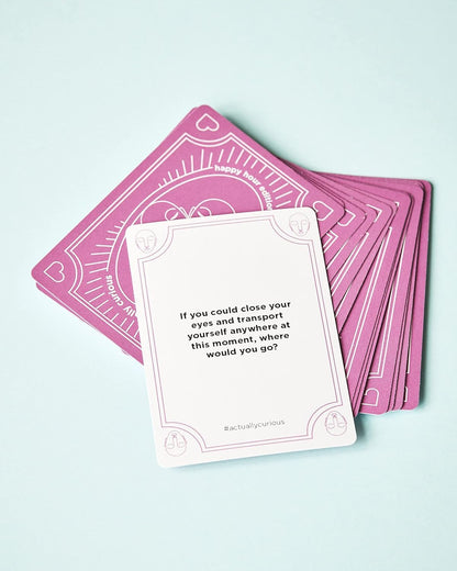 Actually Curious Happy Hour Edition Icebreaker Conversation Cards