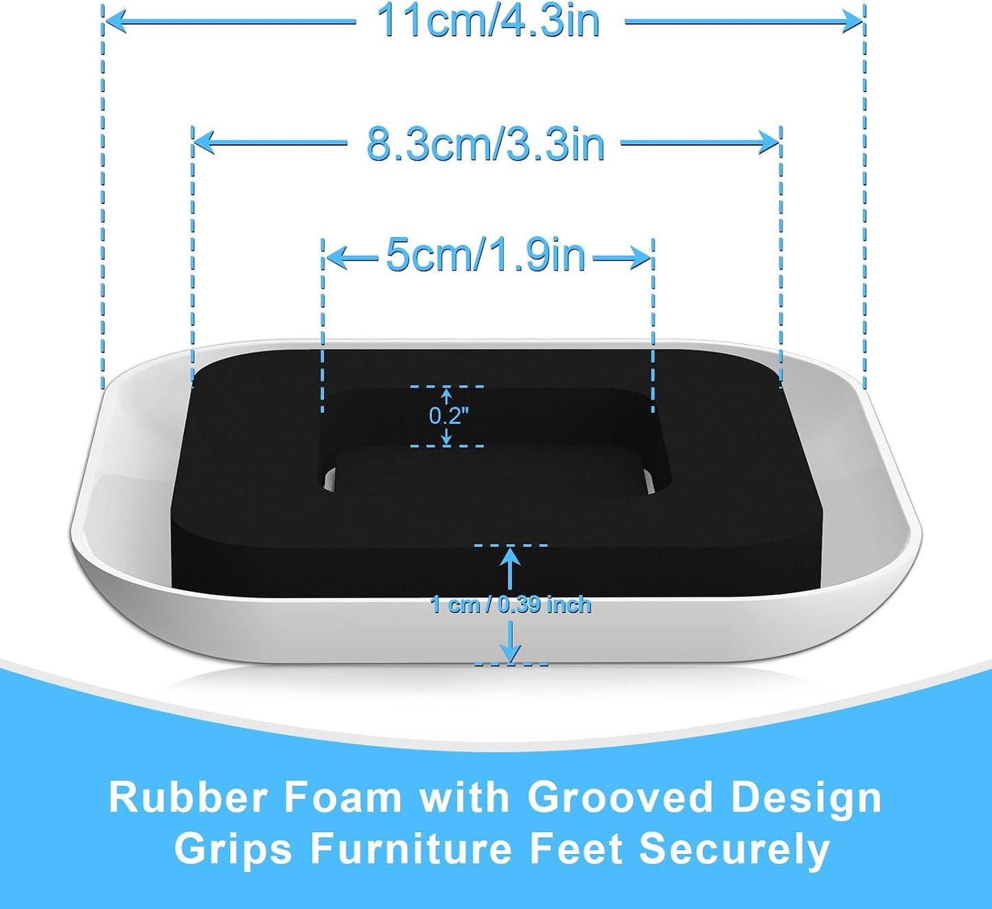 New Upgrade Furniture Sliders: Multi-Surface 3-in-1 Furniture Movers Slider | Heavy Moving Pads with 8PCS 4.3" Carpet Sliders + 4PCS Hard Floor Socks + 1 Lifter - Protect Floor and Easily Move Furniture