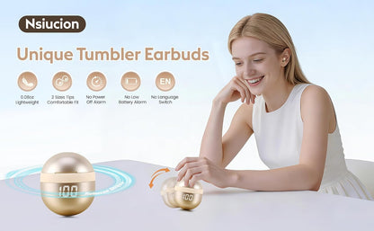 Invisible Mini Sleep Earbuds Bluetooth Wireless for Side Sleeper Small Ears
