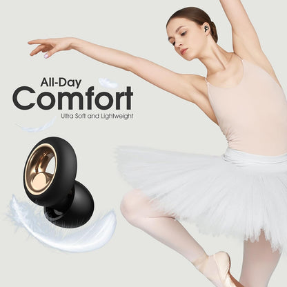 Noise Cancelling Ear Plugs for Sleeping, Reusable Silicone Ear Plugs for Noise Reduction, Soft Hearing Protection with 8 Ear Tips for Concerts, Work, Shooting, and Travel(Rose)