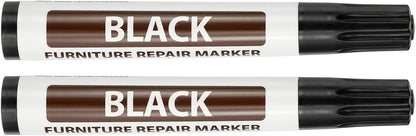 PATIKIL 2Pcs Furniture Markers Touch Up, Furniture Repair Kit Wood Markers for Scratches Wood Floor Holes Tables, White