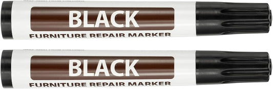 PATIKIL 2Pcs Furniture Markers Touch Up, Furniture Repair Kit Wood Markers for Scratches Wood Floor Holes Tables, White