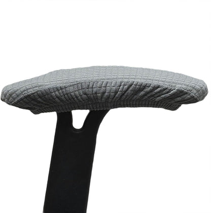 Melaluxe Office Chair Armrest Covers, Stretchable Removable Washable Chair Arm Covers, Elastic Desk Computer Gaming Chair Arm Rest Protector Slipcovers (Black)