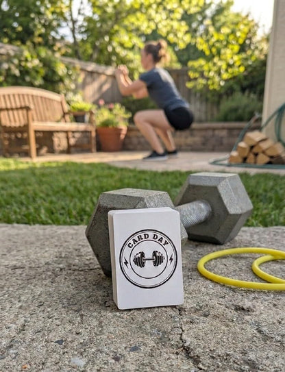 3 Modes in 1 Deck. Full Body Fitness Workout Cards: 54 Cards. Minimal Equipment. No Planning. No Distractions.