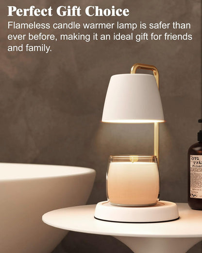 White Candle Warmer Lamp