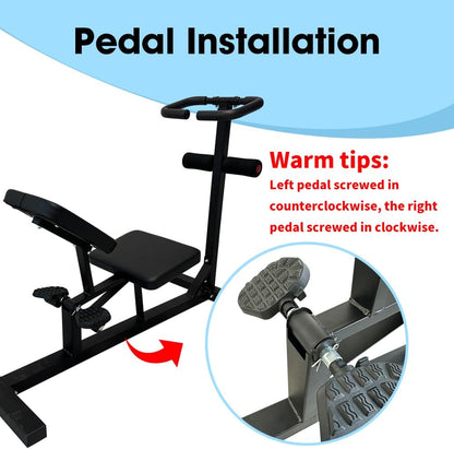 Stretch Machine, Home Gym Full Body Stretching Equipment | Stretching Equipment for Lumbar Stretching, Lower Back Pain, Leg Stretch, Straps Included