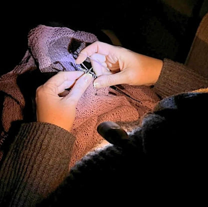 Lumos Knitting Light, Crafter Light Around Neck for Knitters and Crocheters, 3 Colors & Adjustable Brightness. Portable, Wearable, Rechargeable&Long Lasting (White)