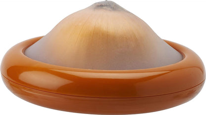 Joie Fresh Stretch Pod Onion Storage Container, Silicone Food Saver, Keeps Leftover Produce Flavorful and Firm in Fridge, Reusable Kitchen Gadget, Dishwasher Safe, BPA-Free