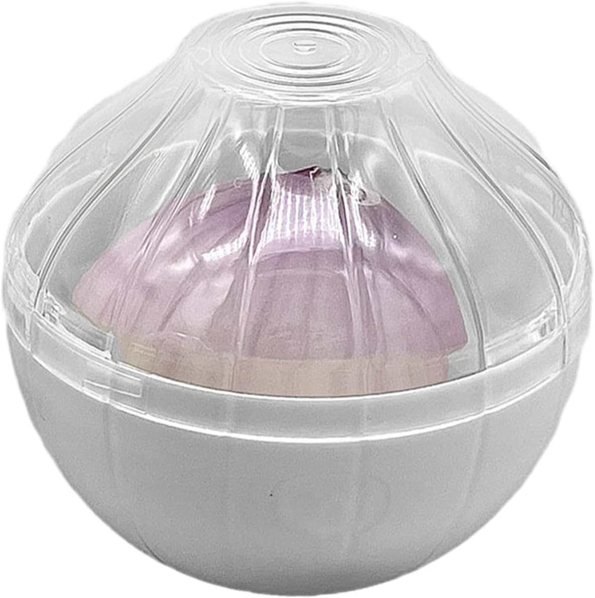 Fruit and Vegetable Storage Containers for Fridge, Onion Saver and Lemon Keeper Reusable Lemon and Onion Keeper/Saver/Holder, Refrigerator Vegetable Crisper(White)