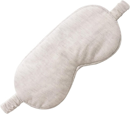 Eye Masks for Sleep, Beige Cotton Sleep Mask Lightweight and Comfortable Elastic Eye Mask for Nighttime Sleeping, Traveling Suitable for Men Women