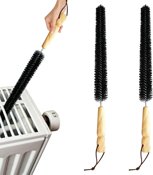 2Pcs Dryer Vent Cleaner Kit, 16 inch Dryer Lint Brush, Refrigerator Long Coil Brush, Flexible Lint Remover, Household Cleaning Supplies, Removing Dust and Pet Hair