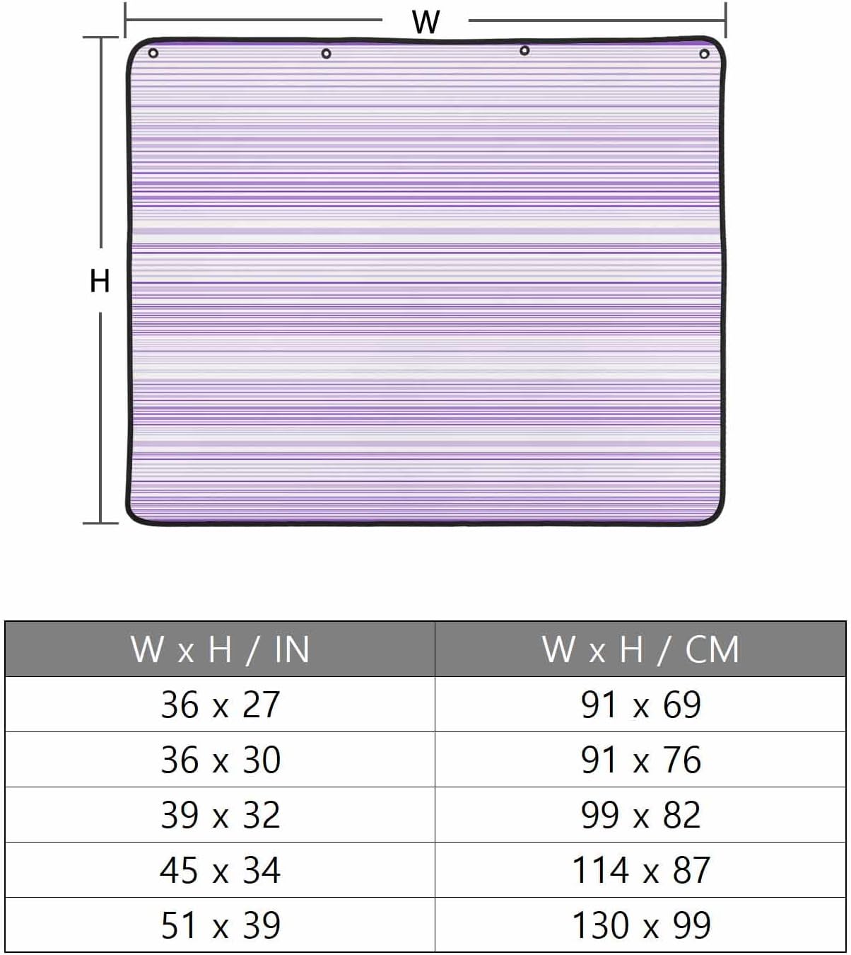 Magnetic Fireplace Cover Purple Stripes Fireplace Screen Decorative Classic Striped Lines Insulation Fireplaces Blocker Blanket Save Energy Fireplaces Draft Stopper Covers for Living Room 36x30 Inch