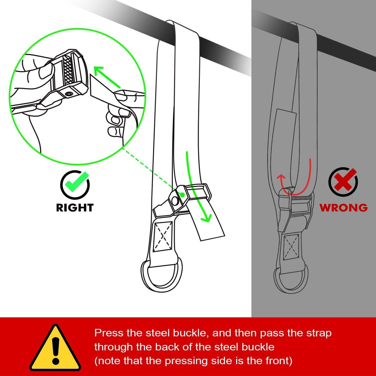 HPYGN Two Foots Pull Up Assistance Bands, Heavy Duty Resistance Band for Pull Up Bar, Adjustable Weight/Size with Fabric Feet/Knee Rest, Bands for Pull Up Assist for Strength Training, Pull Up