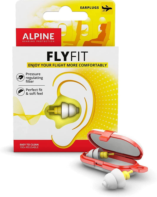 Alpine FlyFit | Airplane Ear Plugs for Flying Pressure Regulation