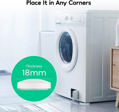 WiFi Water Leak Detector for Home, 3 Pack Water Sensors | with 100dB Adjustable Alarm, Leak Alert Email&SMS Notification, 200M Transmission for Basement, Bathroom, Laundry, IFTTT