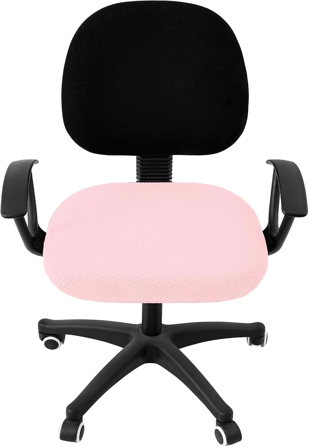 Smiry Office Computer Chair Armrest Covers, 2PCs Anti-dust Arm Rest Pad | Removable Washable Desk Chair Arm Pad Covers, Grey