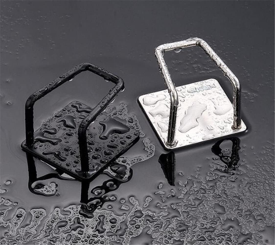 Pot Lid Holder, 2 Pairs of Wall Mount Pot Lid Organizer,304 Stainless Steel Self Adhesive Cabinet Door Pot Lid Holder Rack for Kitchen Wall Mount,Freely Adjustable Length