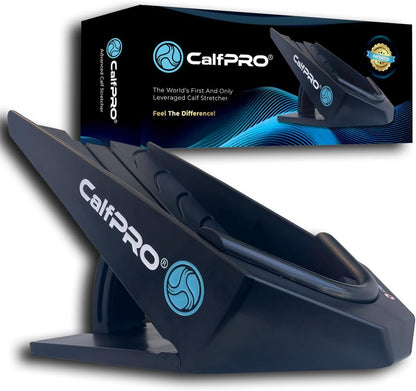 CALFPRO Slant Board for Calf Stretching - Deep Calf Stretcher for Plantar Fasciitis & Achilles Tendonitis, Feet Mobility & Heel Pain Relief, Incline Wedge for Strained Ankle - Foot Rocker Replacement