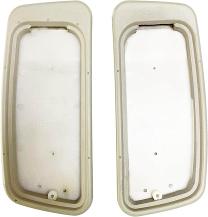 Chair Armrest Replacement, Arm Pad Caps Replacement for Haworth Zody Office Chair 1 Pair (Black)