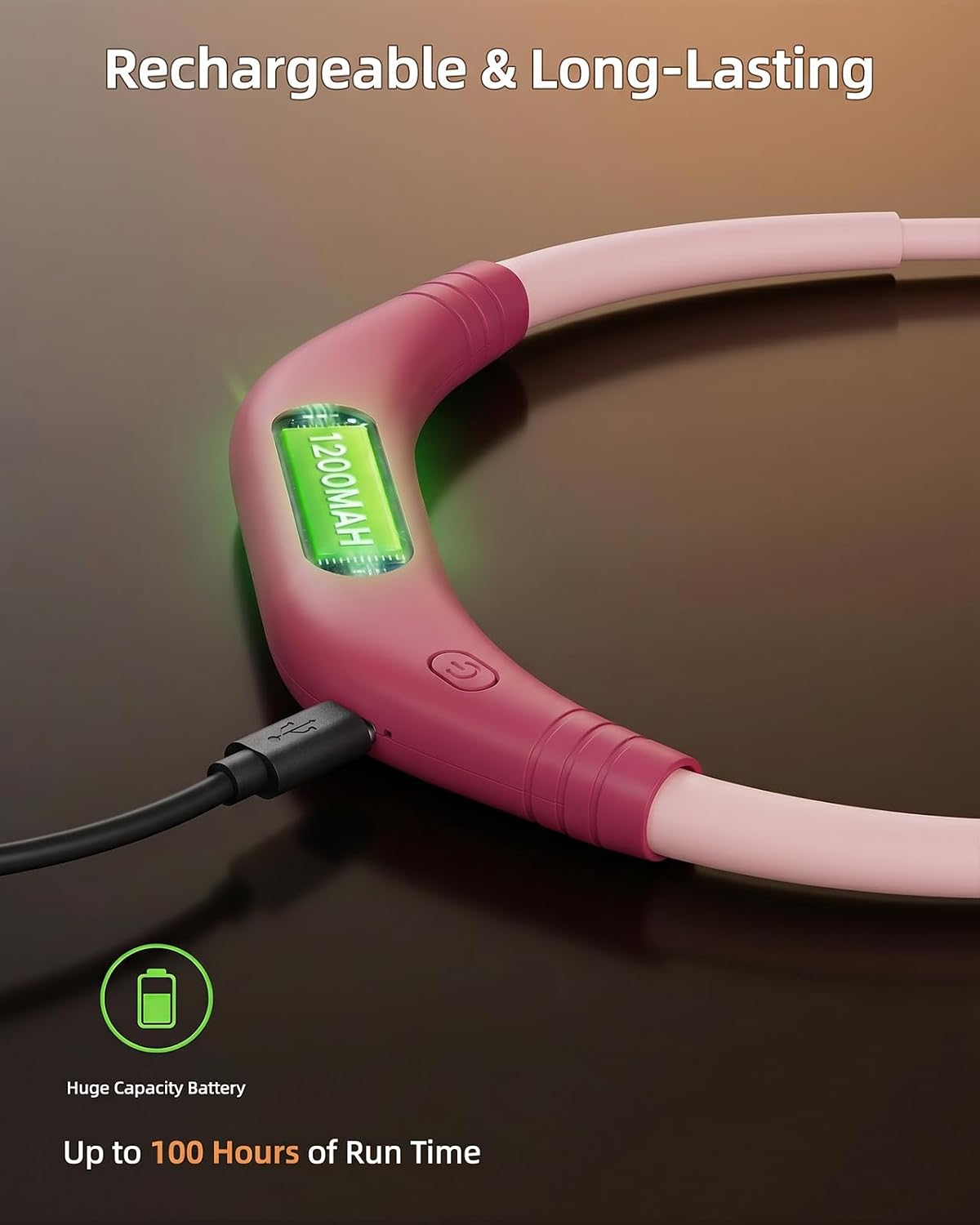 Rechargeable Book Light,3 Colors and Brightness Adjustable Reading Light,Bendable Neck Light,100hrs Long-Lasting,Perfect Reading Lamp Gift for Books in Bed, Knitting,Repairing,Working