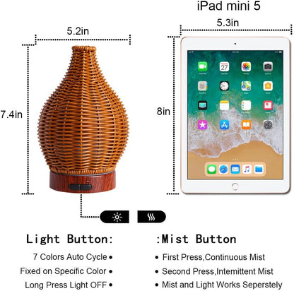 Essential Oil Diffuser Diffuser for Essential Oil Cool Mist Aromatherapy