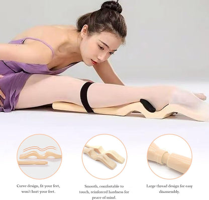 Ballet Foot Stretcher Set, Original Dance Foot Stretcher Ballet Training Equipment for Easy Carry for Easy Carry for Dancers, Yoga People
