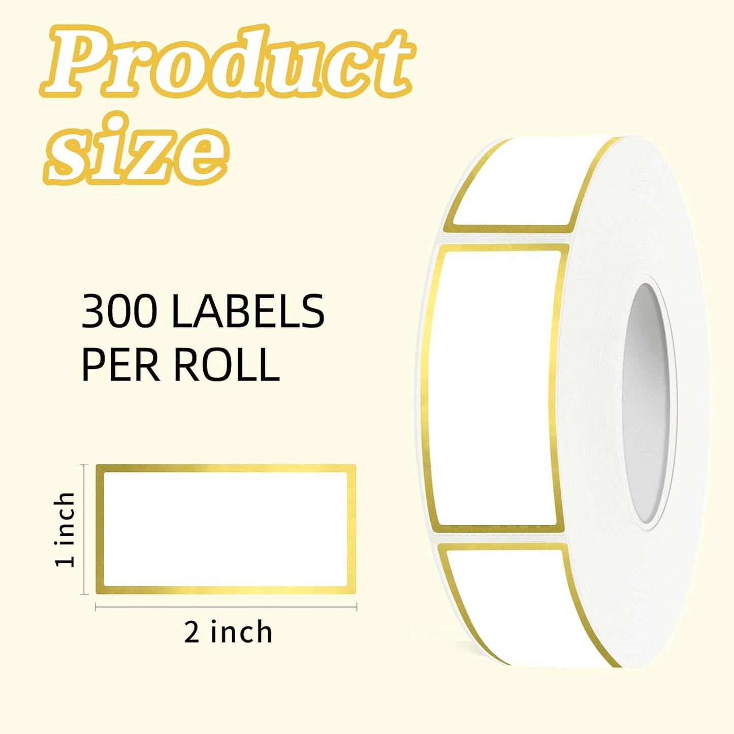 600 Blank Removable Freezer Labels Water Oil Resistant with Perforation Line for Food Containers Jars Pantry Organization (Ink Quick-Dry，1” x 2”)