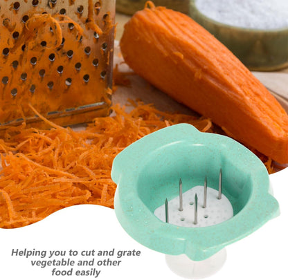 PRETYZOOM 2pcs Food Safety Holder Grater Cutting Assistant Hand Protectors for Kitchen Tools Slicing Handheld Guard for Cheese Grater