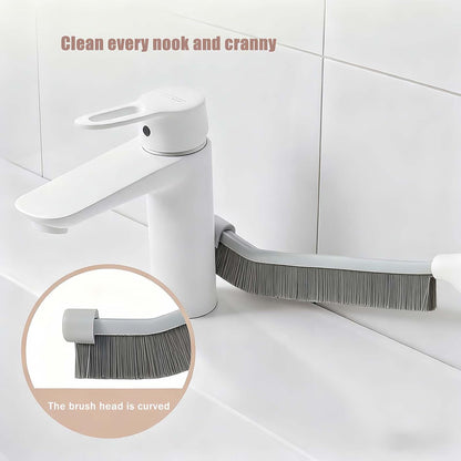 9-Piece Commercial-Grade Crevice Cleaning Brush Set, Ultra-Stiff Heavy-Duty Gap Scrubber Tools for Bathroom Grout, Window Tracks & Auto Detailing, Zero Cross-Contamination Arsenal