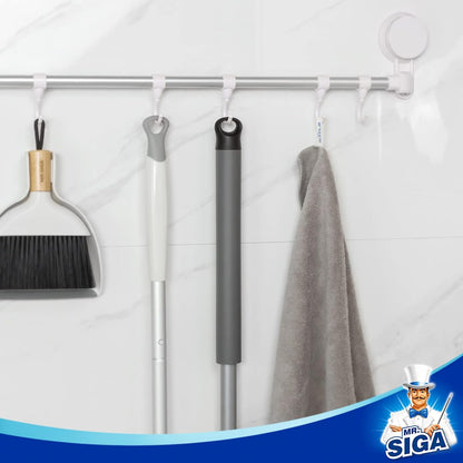 MR.SIGA Heavy Duty Grout Scrub Brush with Long Handle