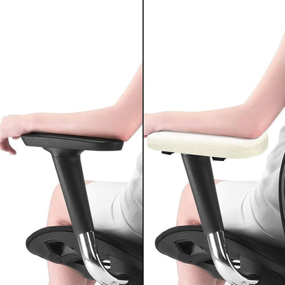 MOSISO Chair Armrest Pads, Home/Office Chair Arm Rest Covers, Black