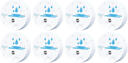 5 Pack Water Leak Detectors for Home | Water Sensor Alarm Leak Detector, 100dB, Waterproof, Kitchens, Bathrooms, Laundries, Sinks, Basements, Battery Included