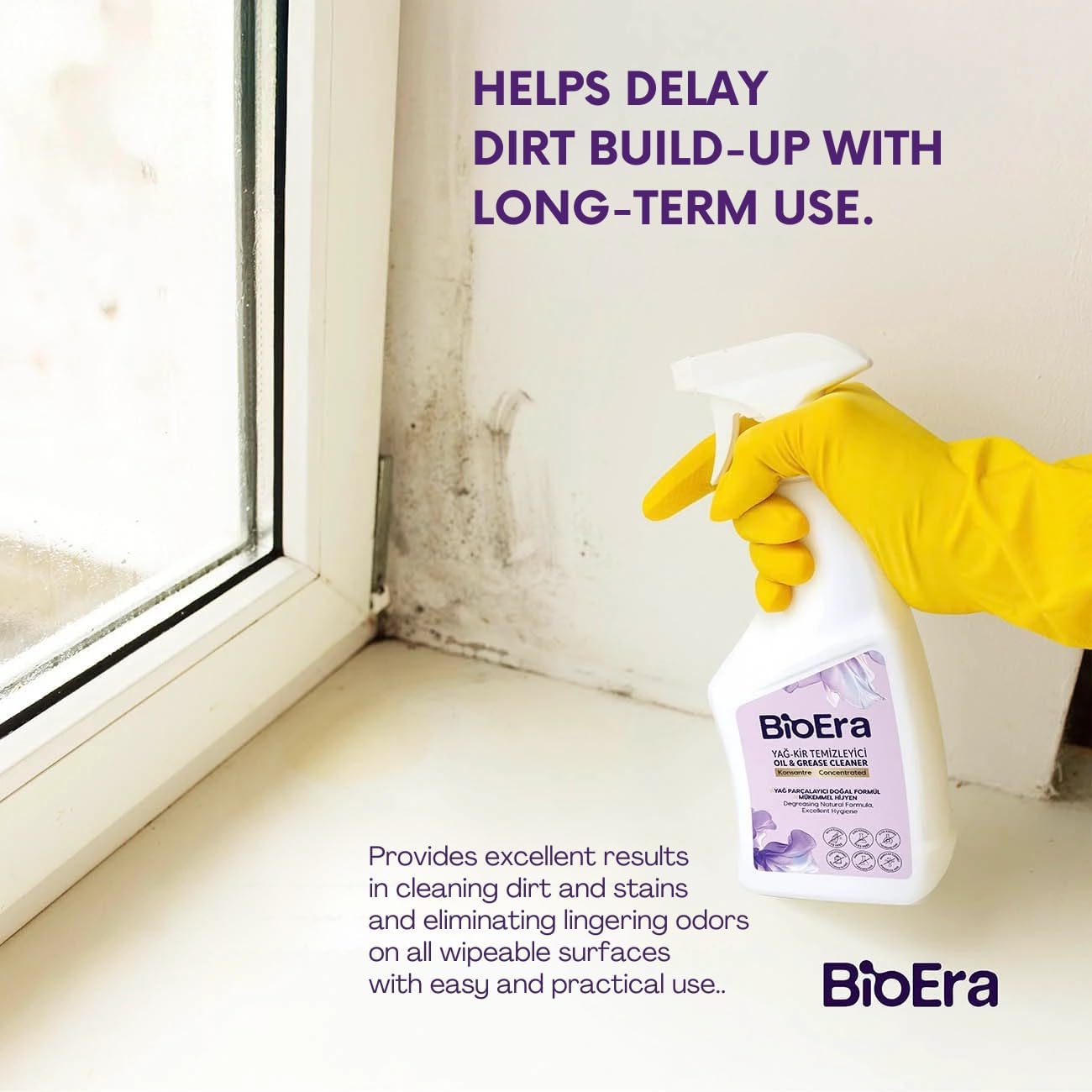 Plant-Derived Cream Cleaner, Cuts Grease, Gently Cleans with Baking Soda, Perfect for Ovens, Sinks, and Walls