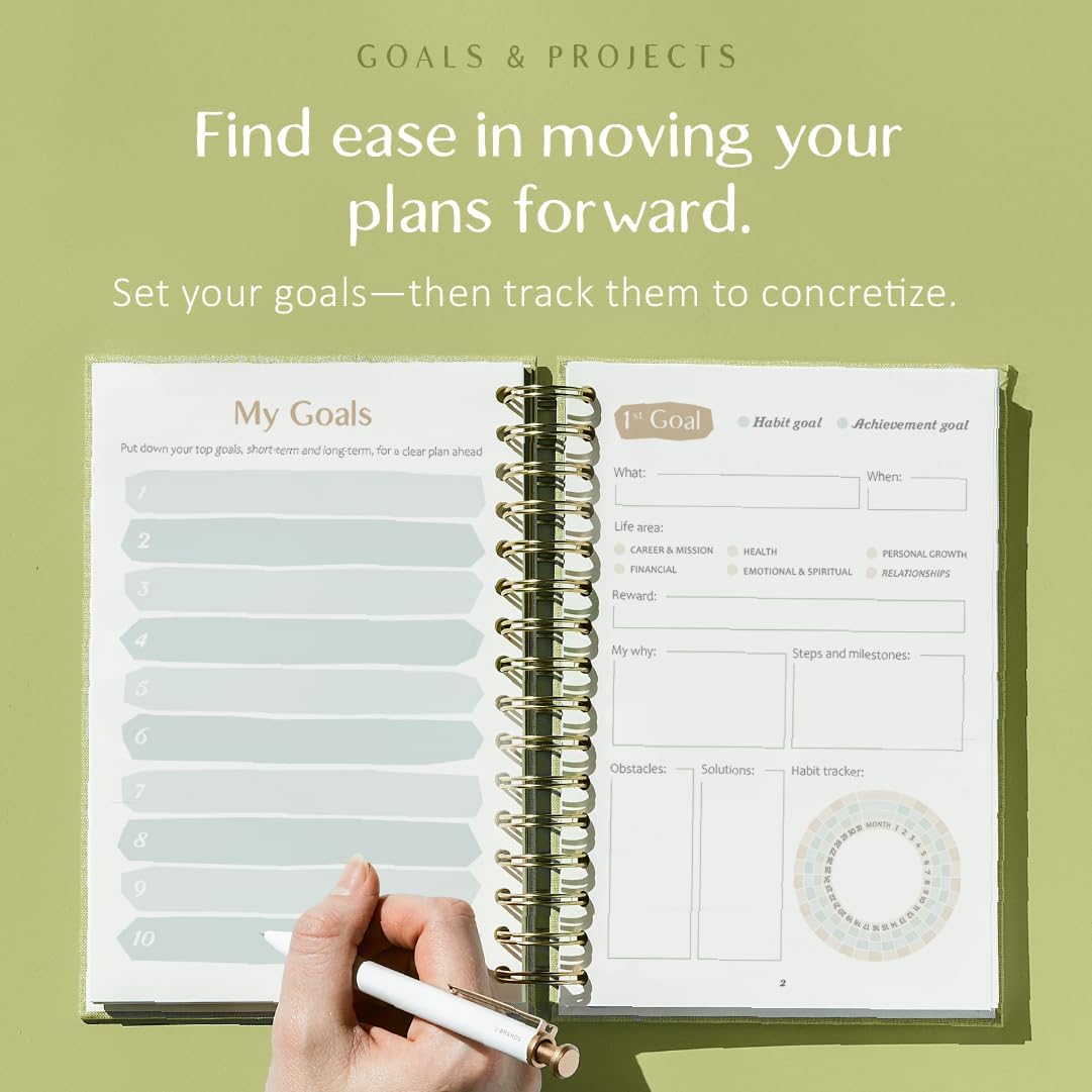 The ADHD Planner for Adults - Undated Daily & Weekly ADHD Journal for Disorganized People, 90 Days - Habit Tracker, Record Emotions & Mood - Academic Goals - Structure & Focus for Adults Brains
