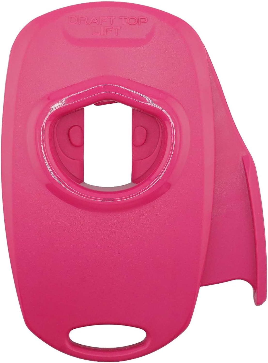 Draft Top Lift Universal Topless Can Opener - Smooth Edge Aluminum Can Lid Remover For Beer, Cocktails, & Soda - Ideal For Tailgating & Garnishes, As Seen On Shark Tank (Hot Pink)