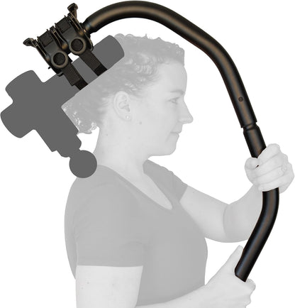 BackBadger Flex Massage Gun Holder Adjustable Ergonomic Extension Handle