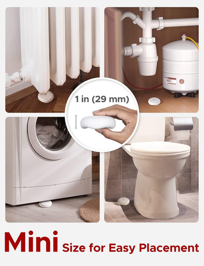X-Sense Water Leak Detector for Basements, Sinks, Tanks, Pools, No WiFi, Not Compatible with X-Sense Base Station, Model WS01